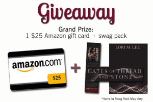 Gates of Thread and Stone giveaway! Win a $25 Amazon gift card PLUS swag!