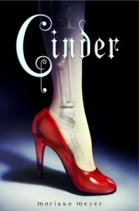 The cover of "Cinder" by Marissa Meyer